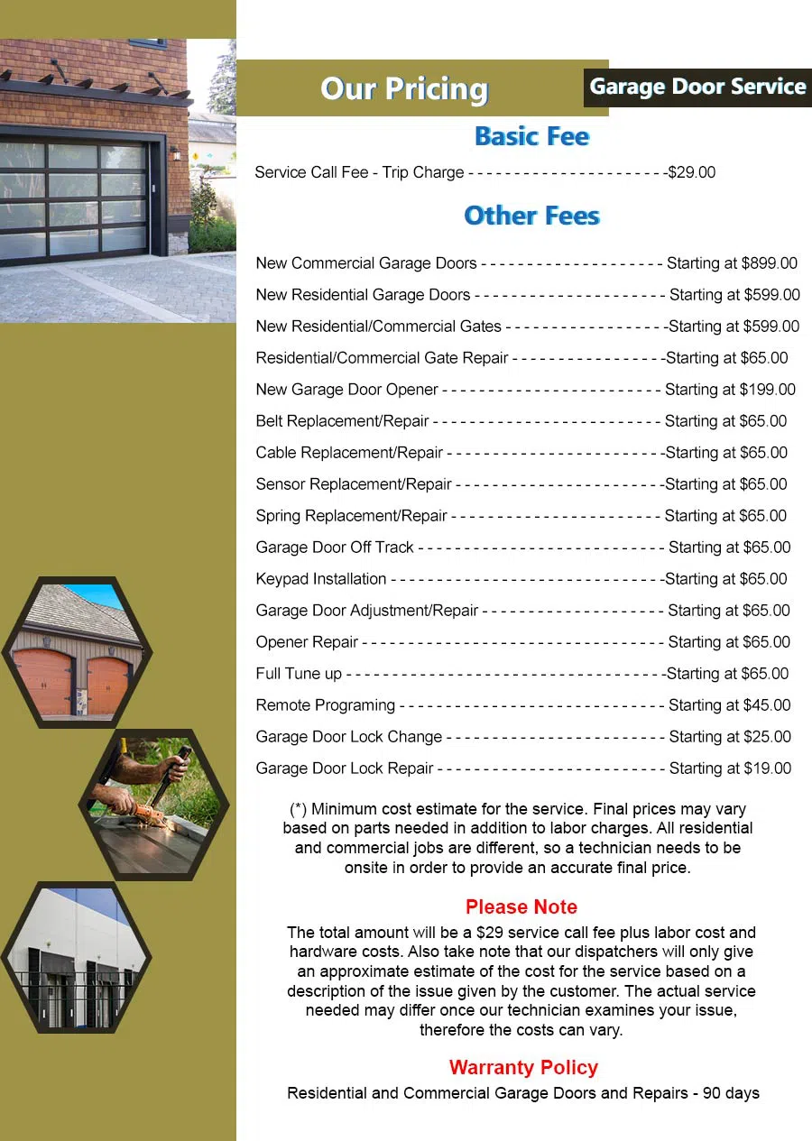 Security Garage Door Repair Service Niwot, CO 303-952-6126